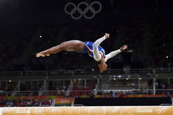 Our Hopeful World in 2017 - Simone Biles 2016 Olympics 